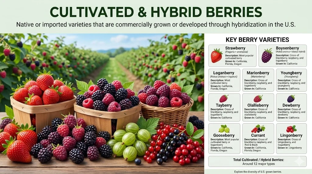 Cultivated & Hybrid Berries