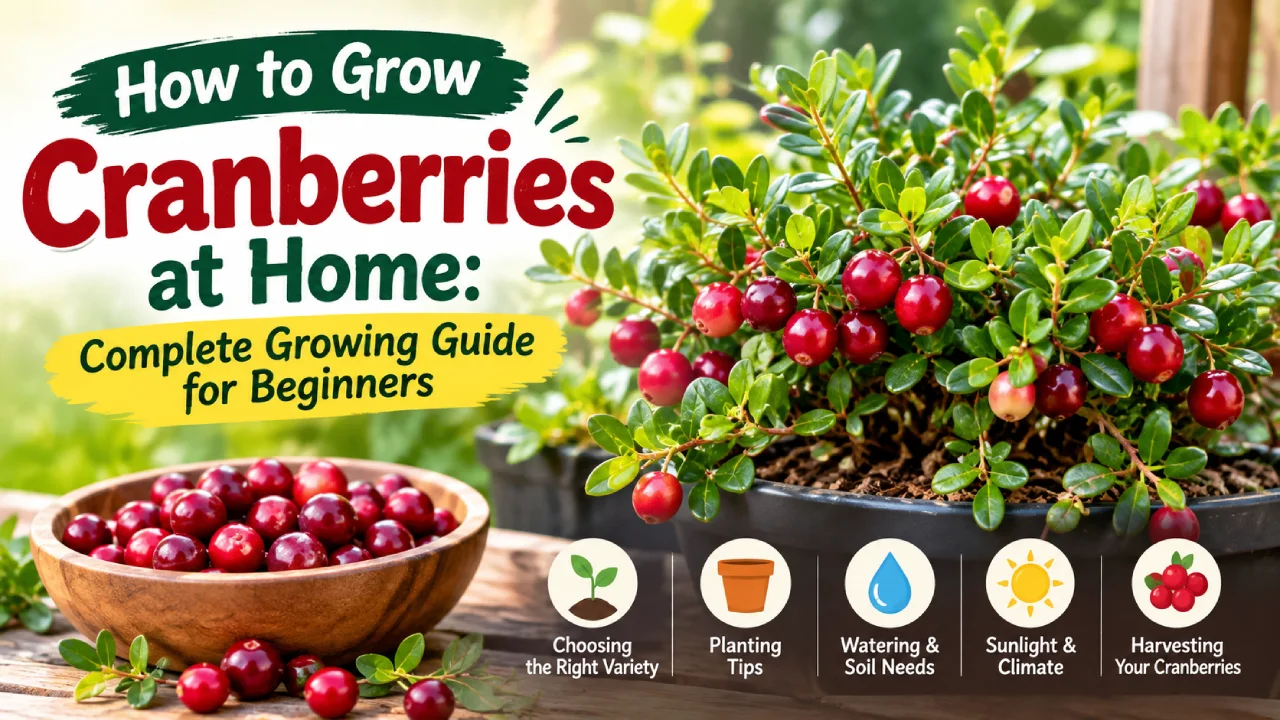 How to Grow Cranberries at Home